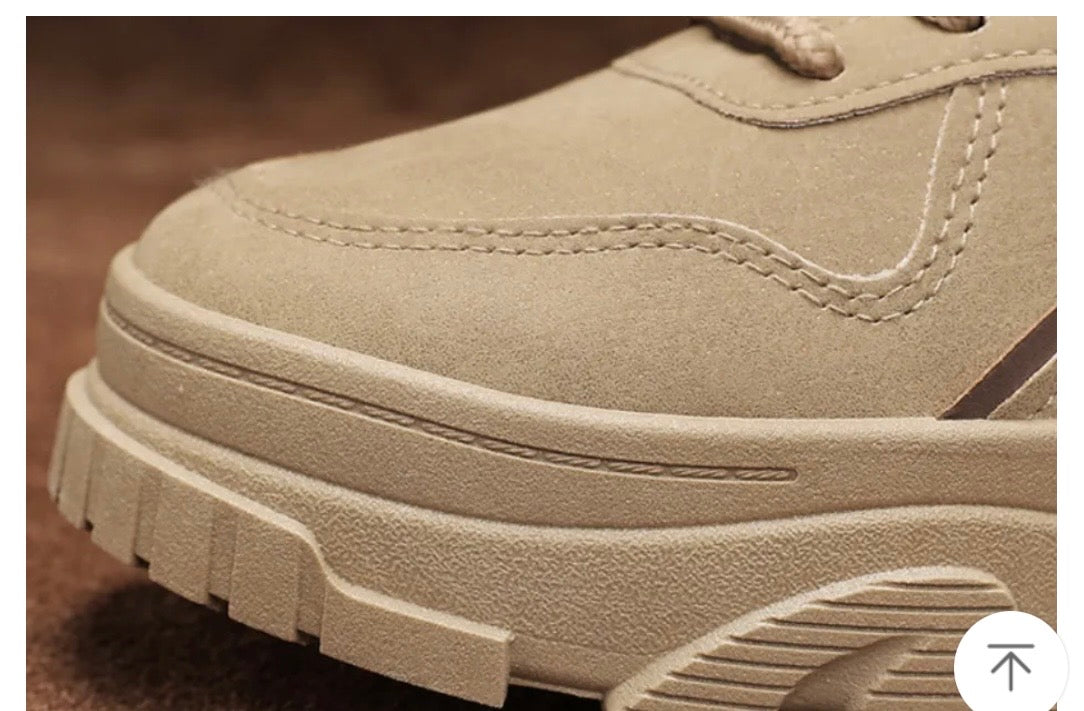 All-match Work Low-top Short Booties Male