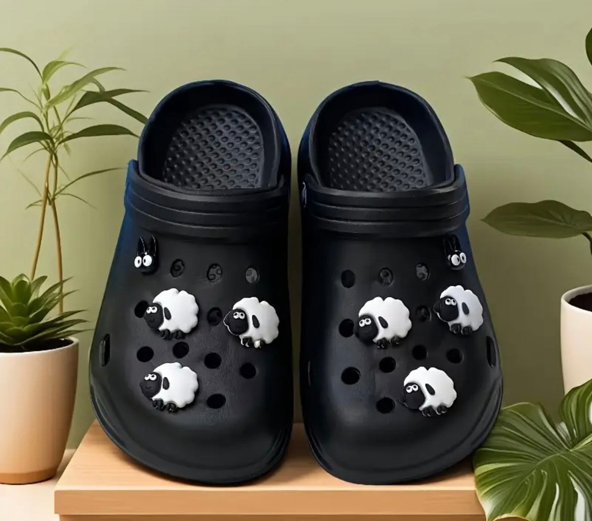 Sandales Légères pour Femmes en EVA avec Charmes Mignons Cœur et Patte de Chat