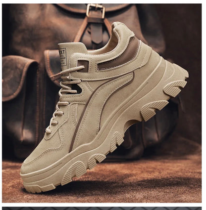 All-match Work Low-top Short Booties Male