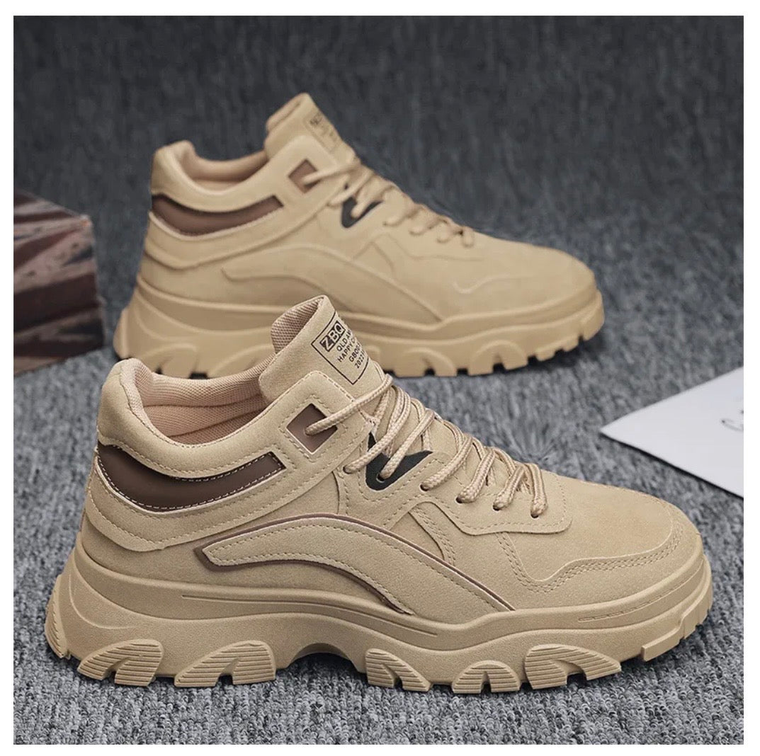 All-match Work Low-top Short Booties Male