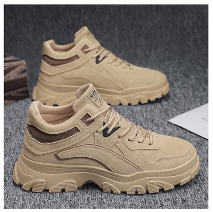 All-match Work Low-top Short Booties Male