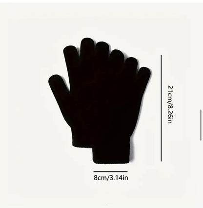 1 Ensemble Bonnet et Gants d'Hiver.