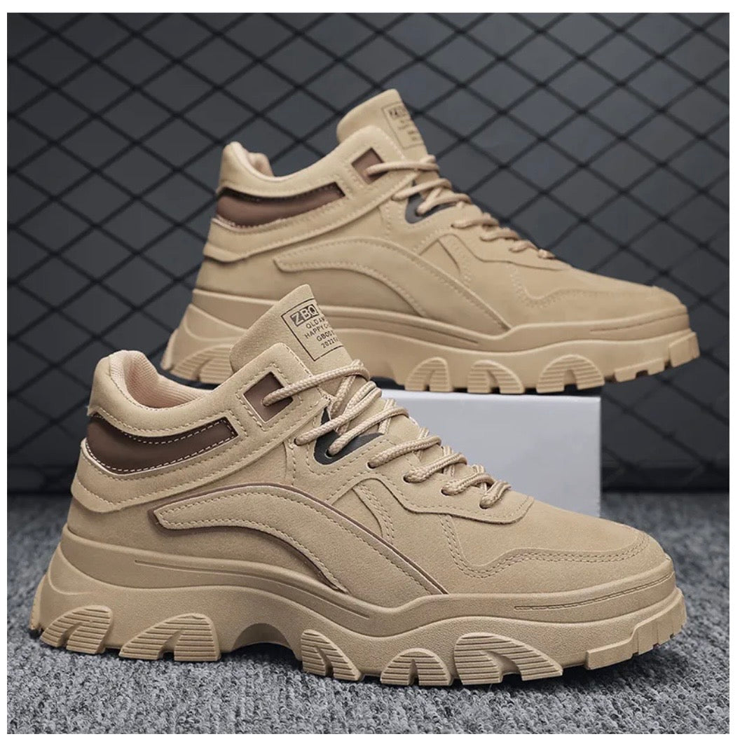 All-match Work Low-top Short Booties Male